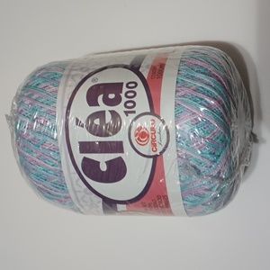 Circulo Clea 1000 Pastels Variegated Yarn 100% Mercerized Cotton 9490